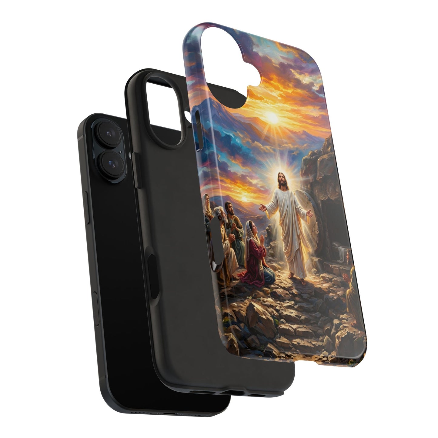 “He Is Risen - The Empty Tomb at Dawn” - Phone Case
