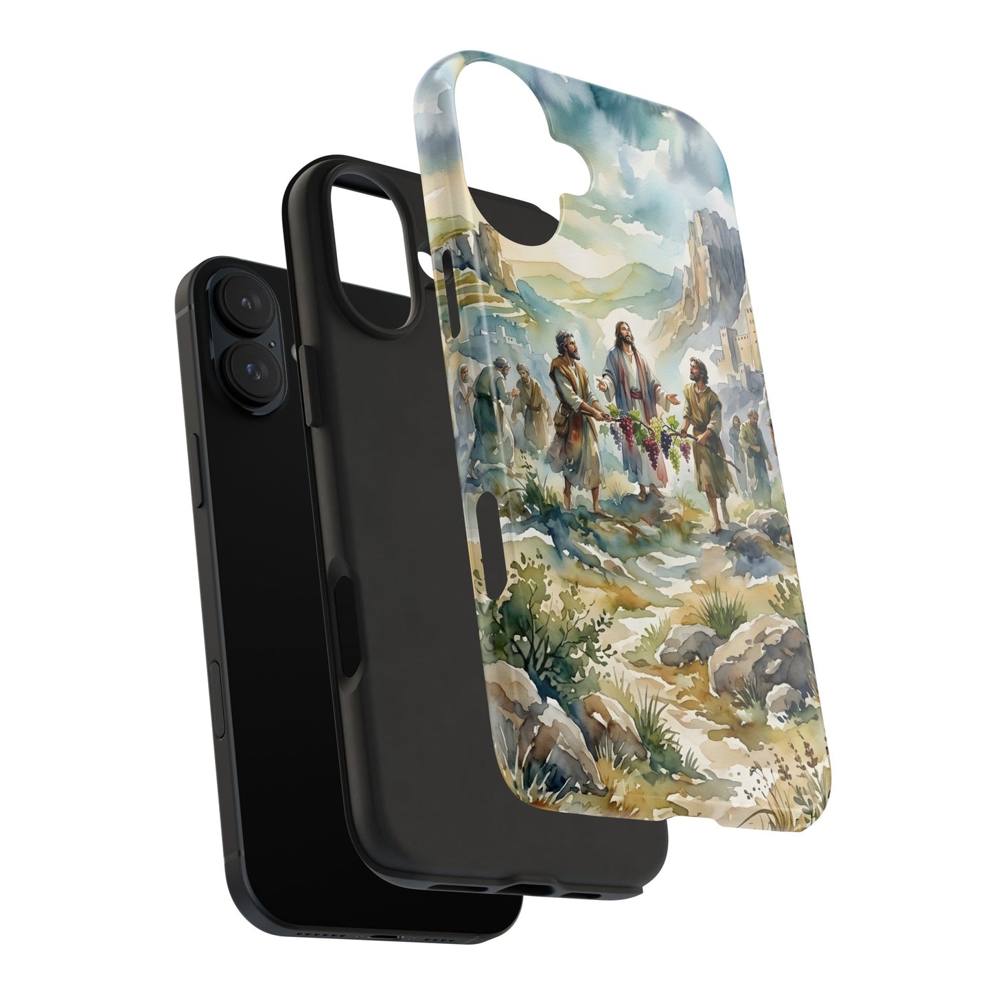 “Promised Land - The Spies Return from Canaan” - Phone Case