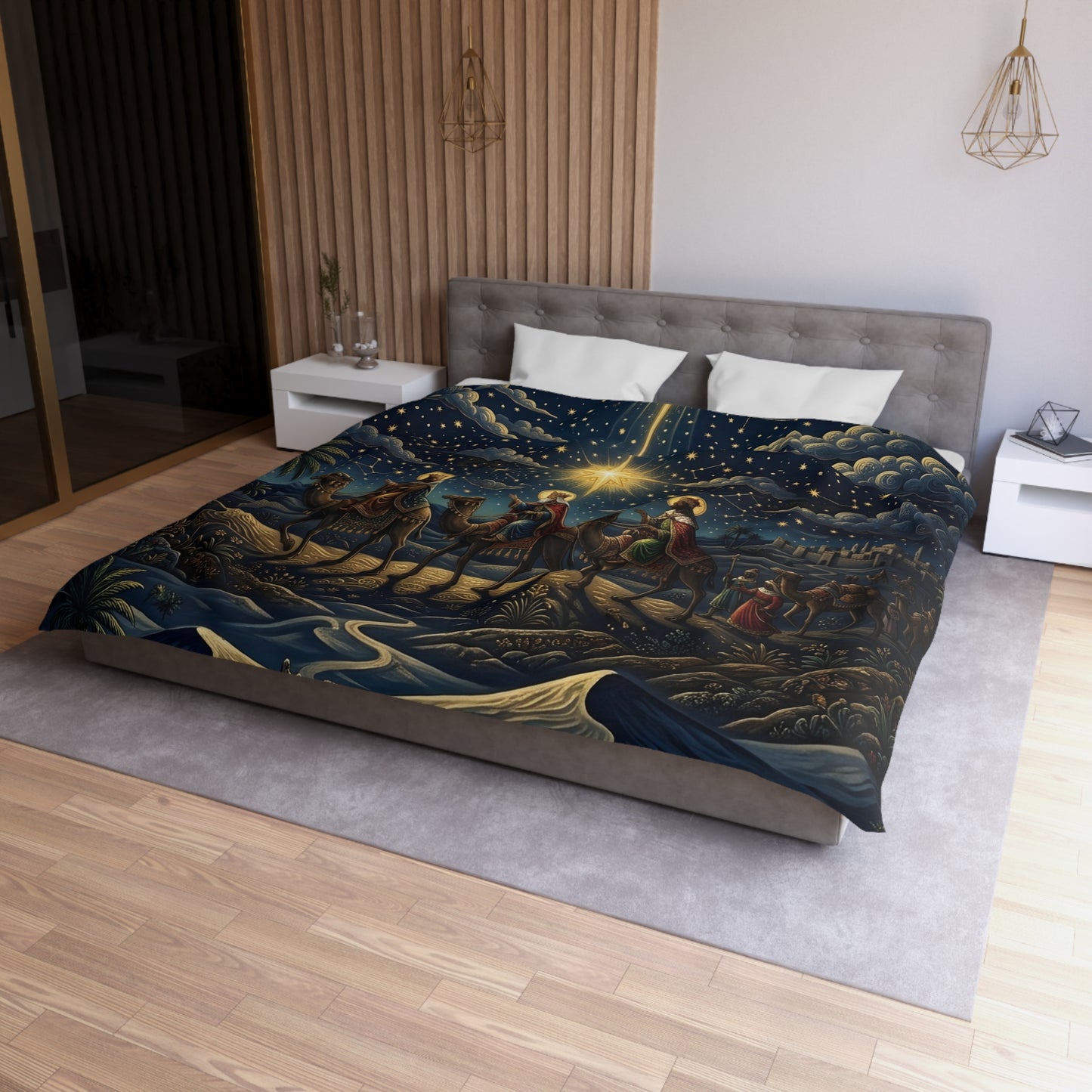 “Star of Wonder - Journey of the Magi” - Duvet Cover