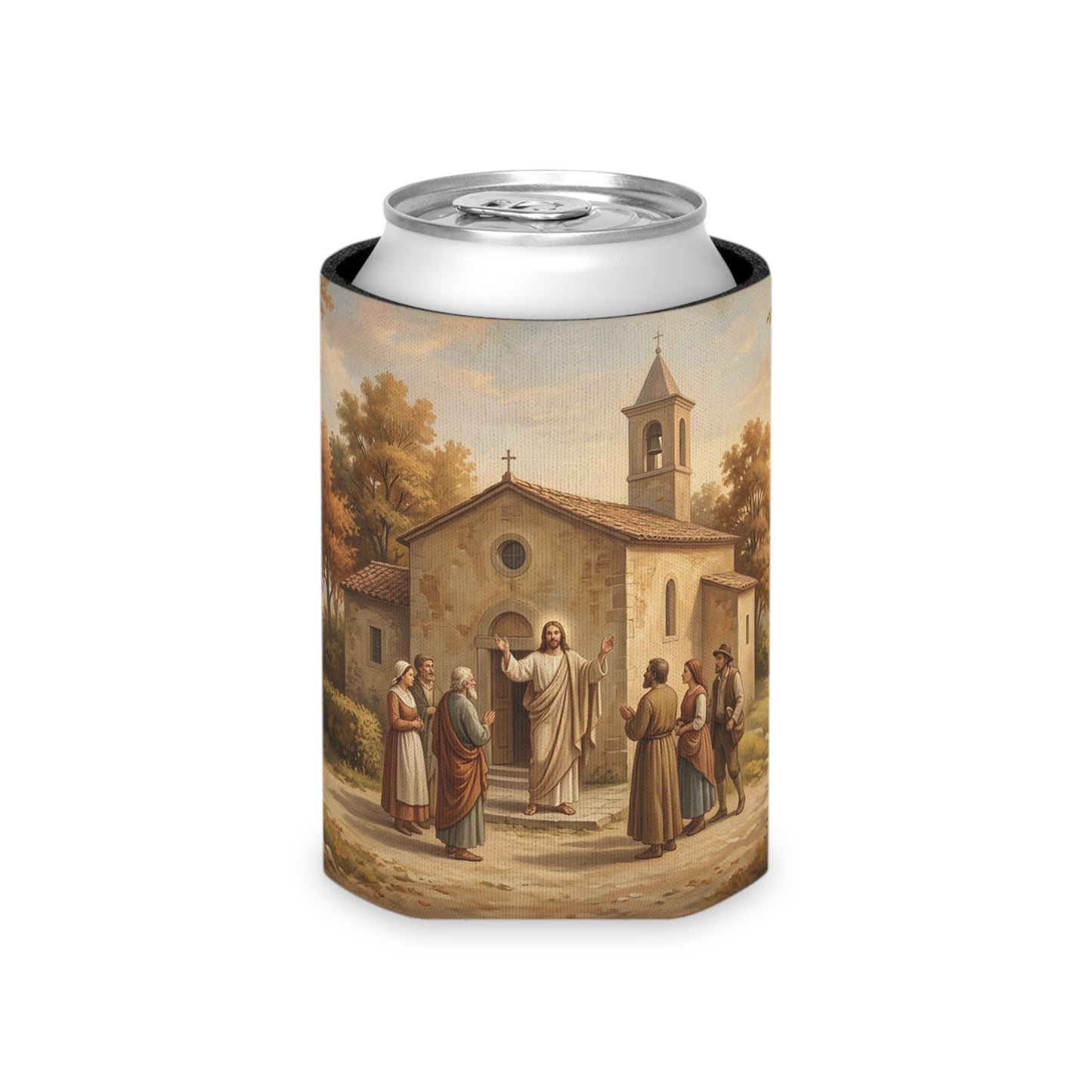 “Sanctuary in Serenity - Autumn's Golden Embrace” - Can Cooler