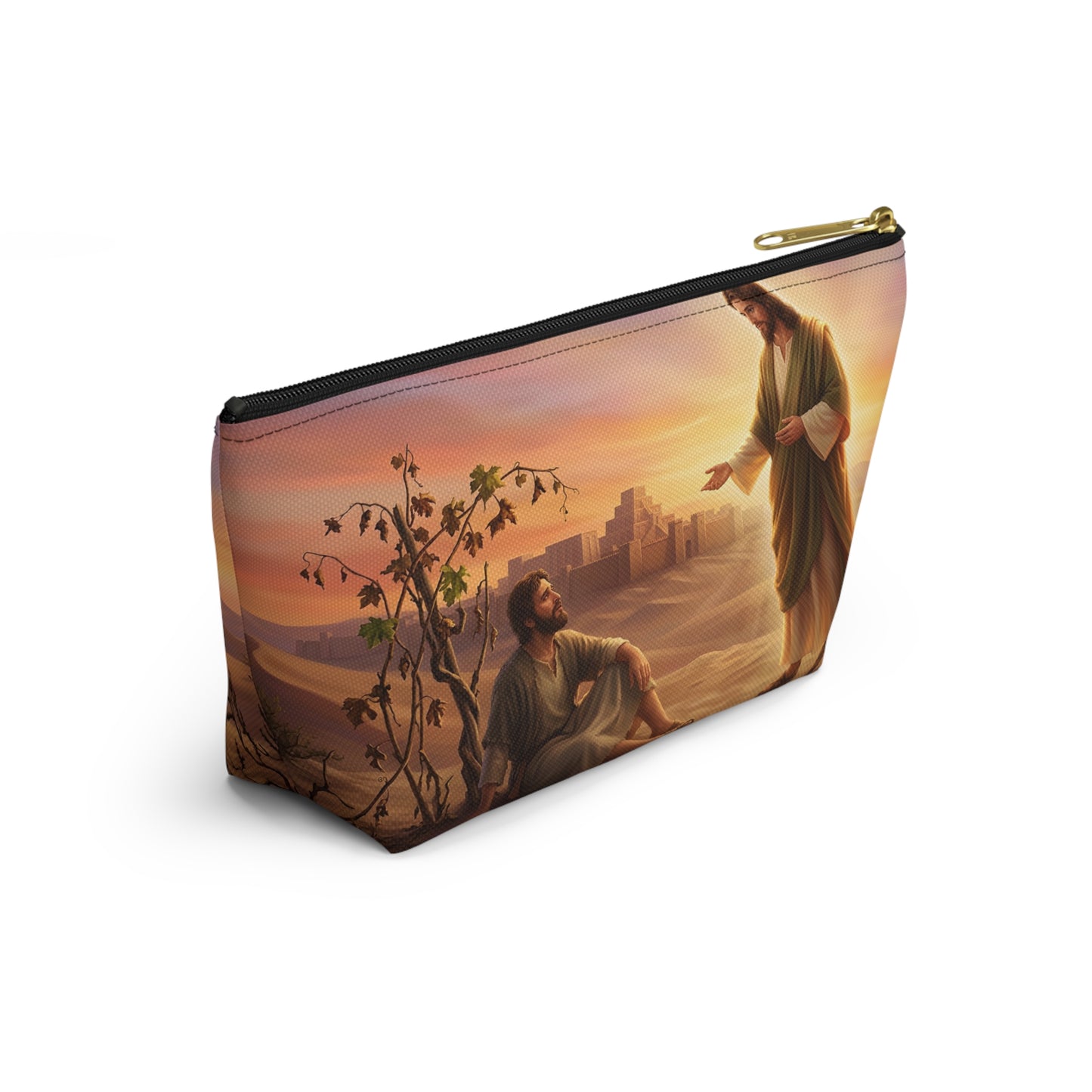 “Withered Vine - Jonah's Lesson in Mercy” - Accessory Pouch