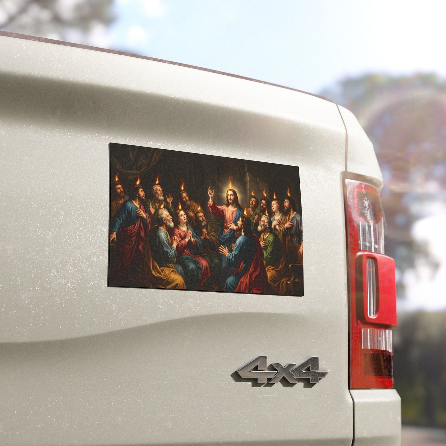 “Tongues of Fire - The Pentecost Outpouring” - Car Magnet