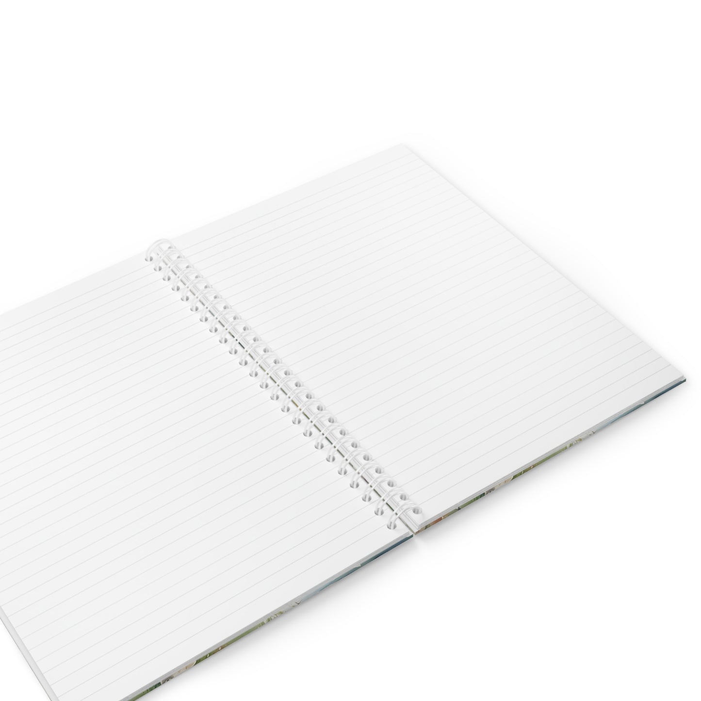 “Still Waters - Shepherd Leads His Flock” - Spiral Notebook