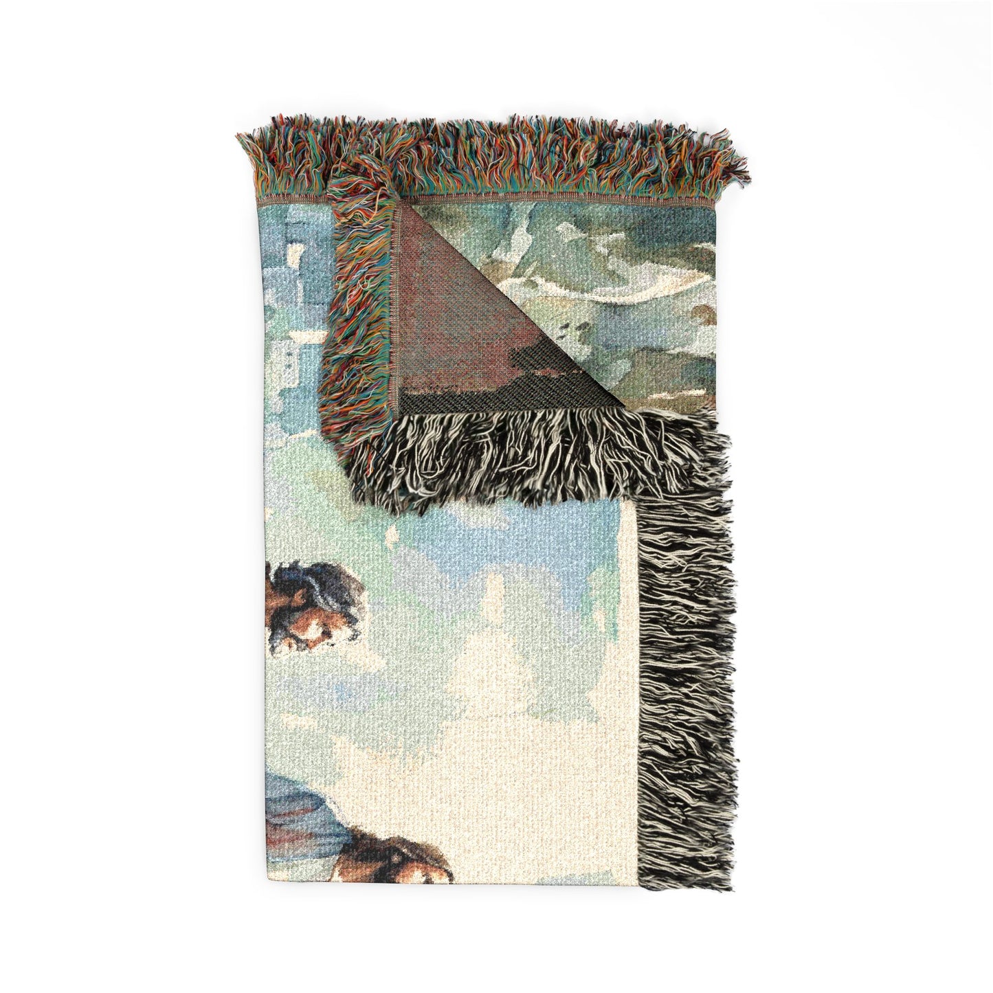“Promised Land - The Spies Return from Canaan” - Woven Blanket