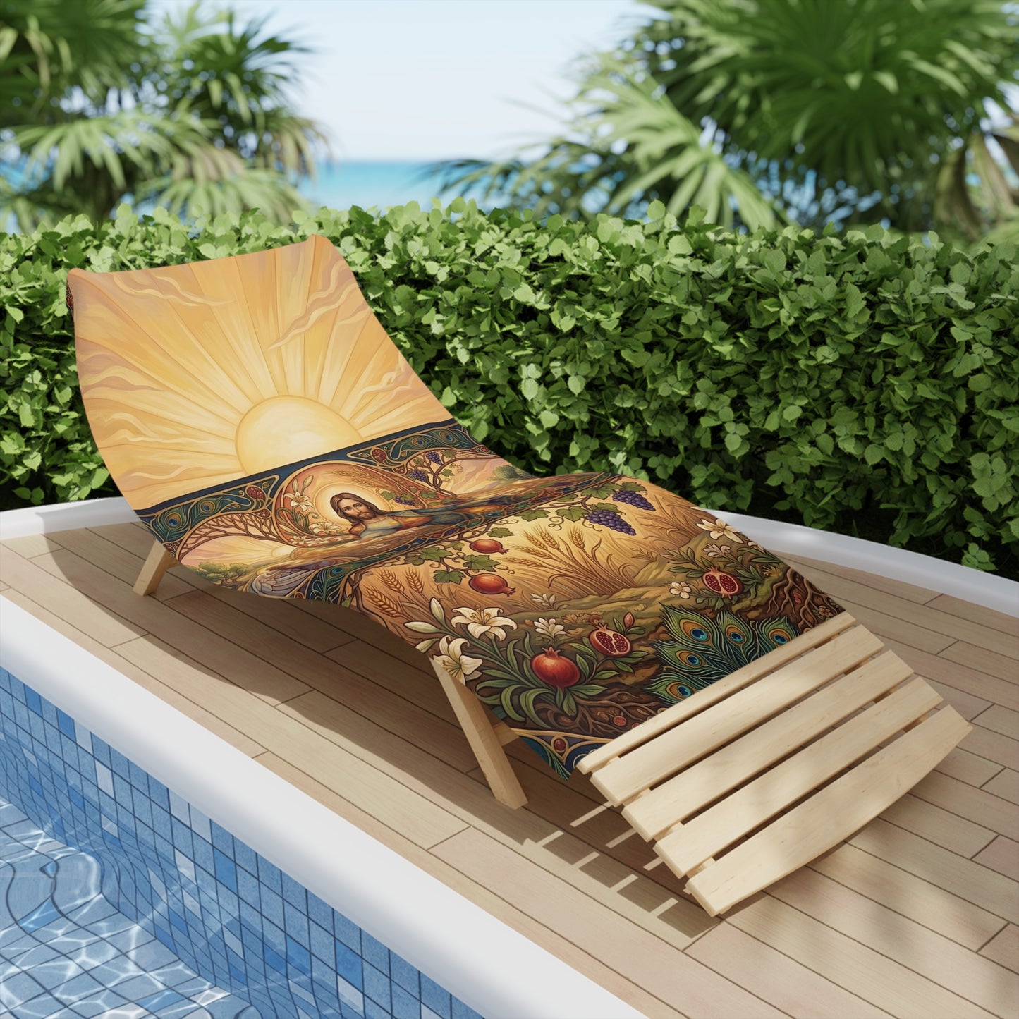 “New Mercies Every Morning - Golden Dawn of Hope” - Beach Towel