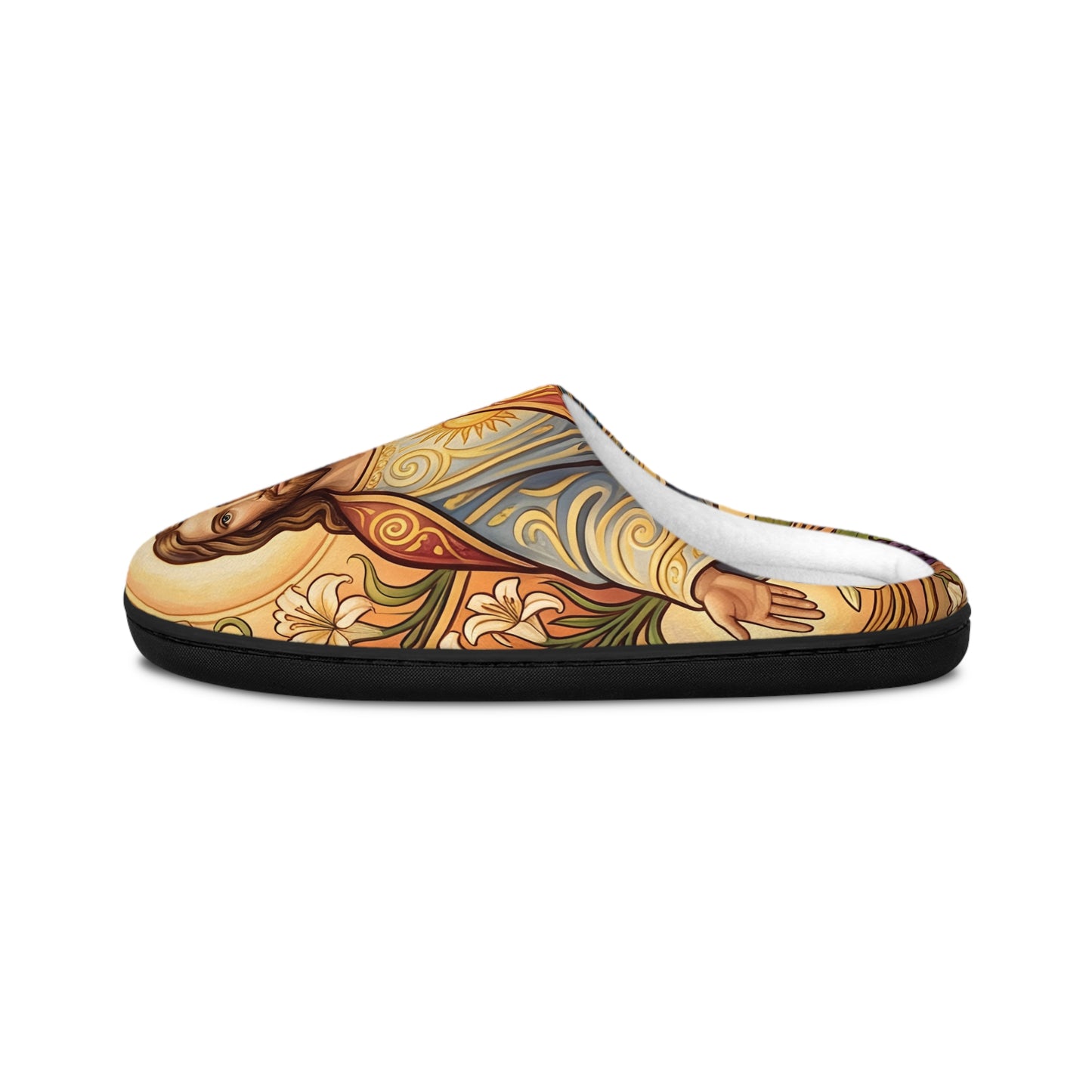“New Mercies Every Morning - Golden Dawn of Hope” - Indoor Slippers