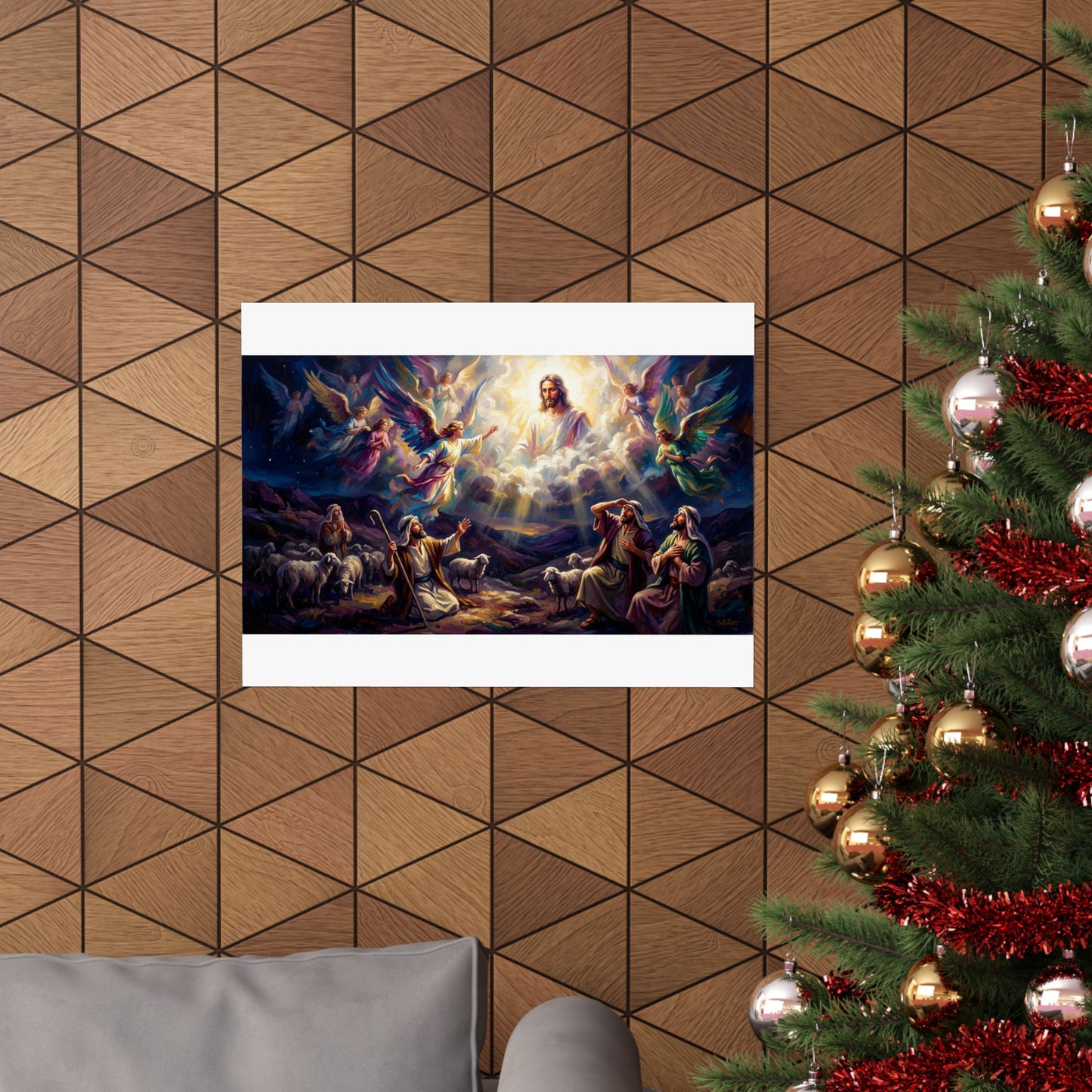 “Hark the Herald - Angels Announce the Savior” - Poster