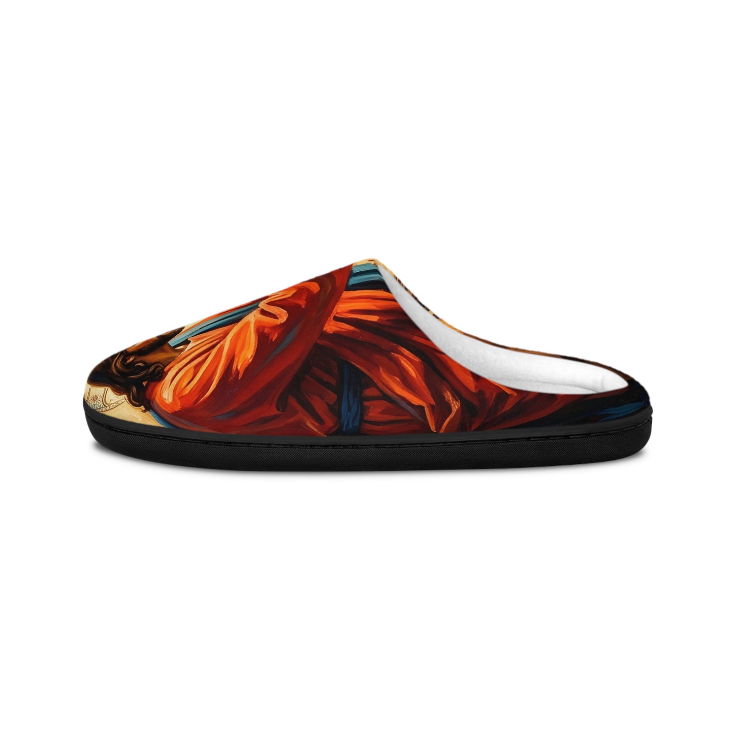 “He Opened My Eyes - Jesus Heals the Blind Man” - Indoor Slippers