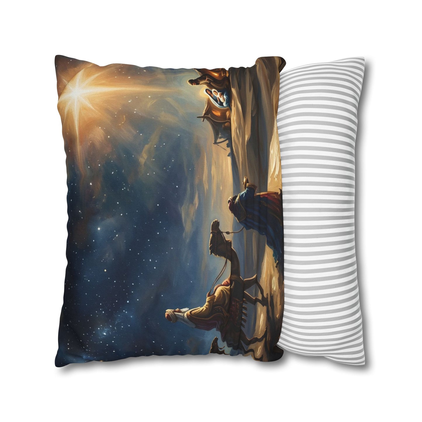 “Journey to the King - Wise Men Seek the Christ Child” - Pillowcase