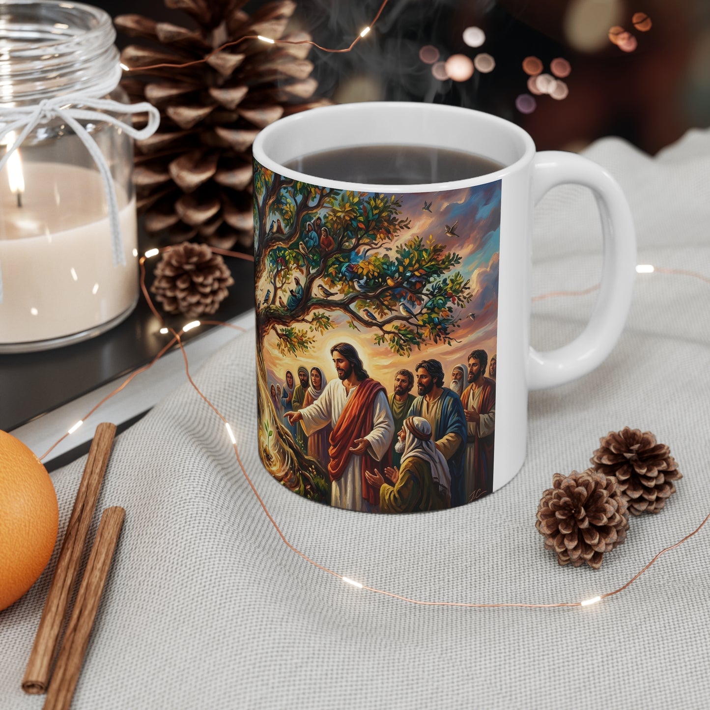“Mighty Tree - The Kingdom Grows from a Mustard Seed” - Coffee Mug