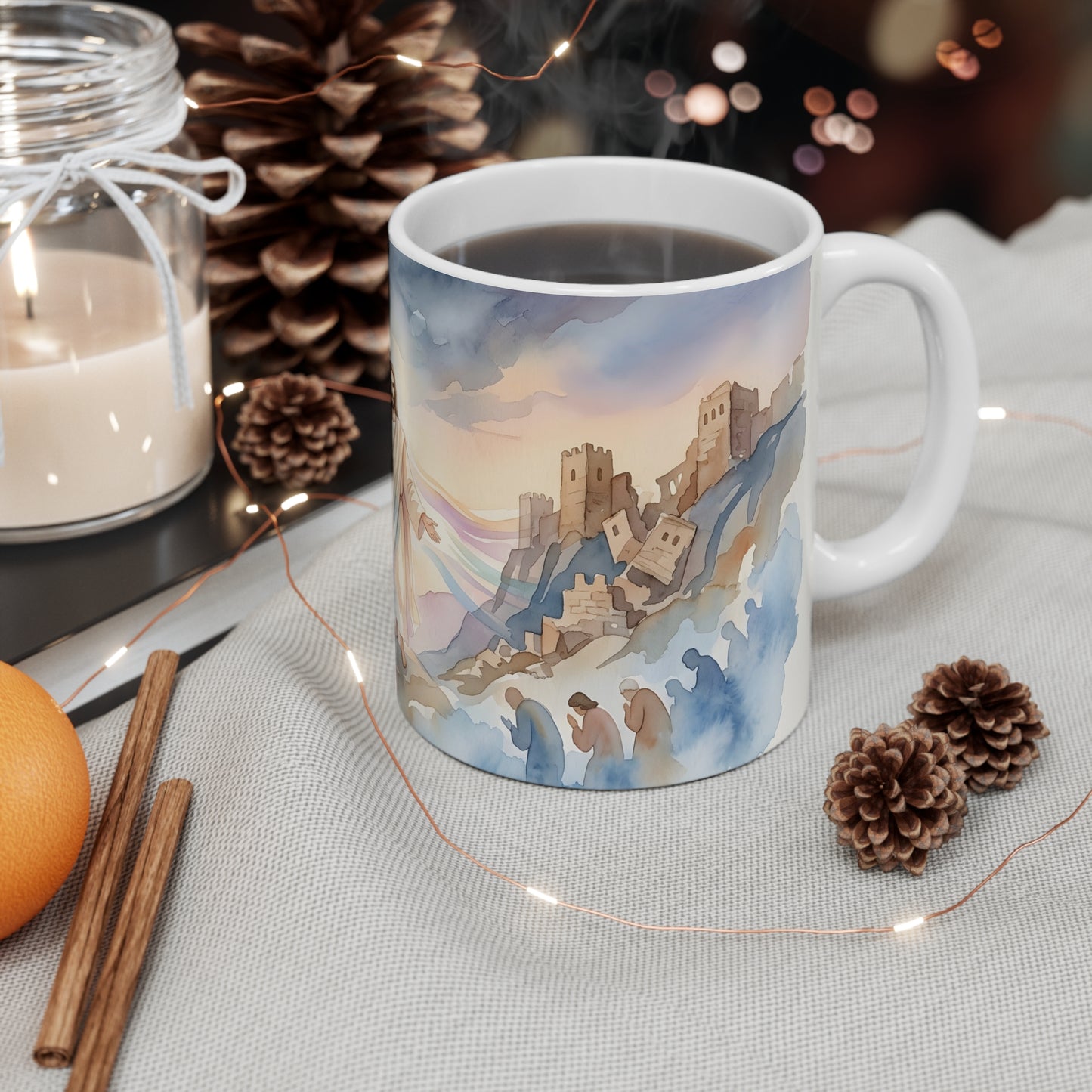 “Pride's Downfall - Obadiah's Prophecy” - Coffee Mug