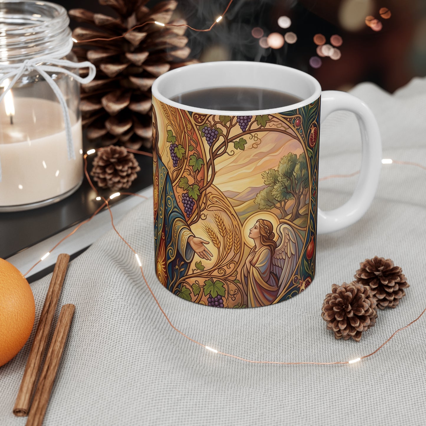 “New Mercies Every Morning - Golden Dawn of Hope” - Coffee Mug