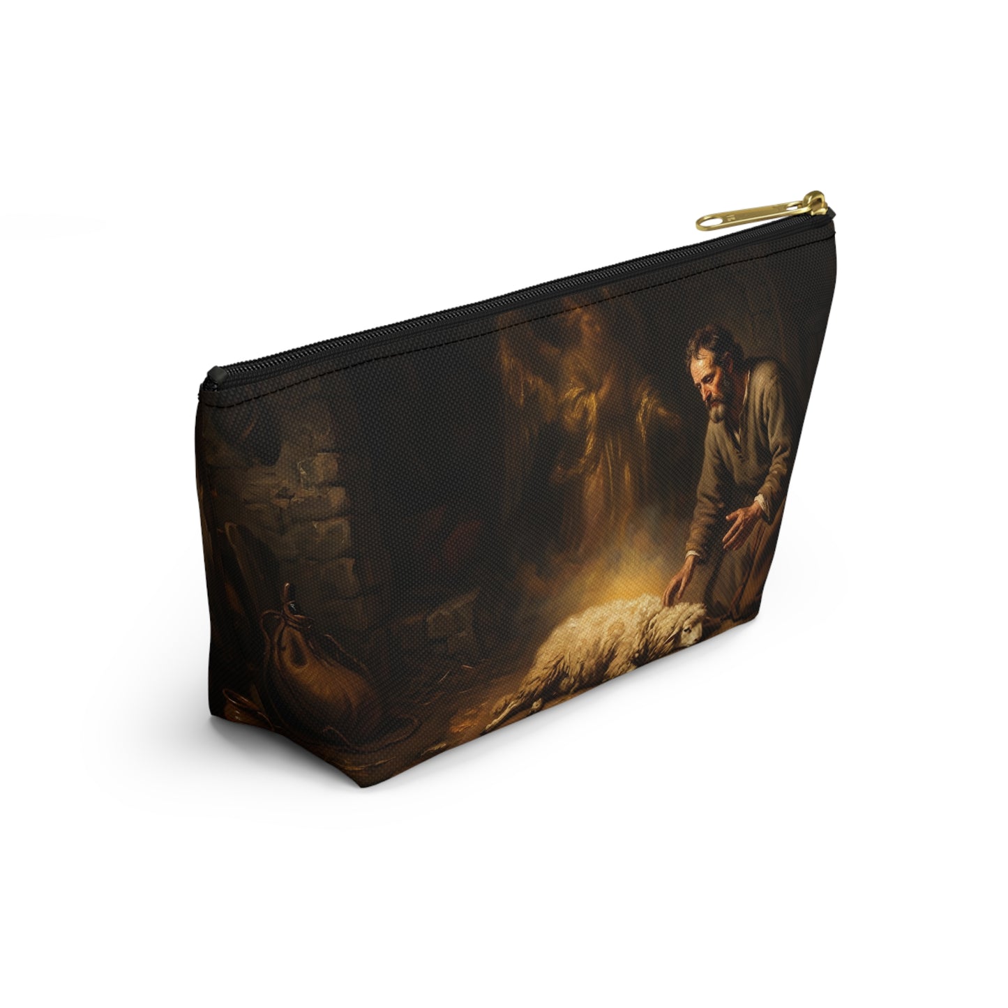 “Gideon's Fleece - Seeking Confirmation from God” - Accessory Pouch