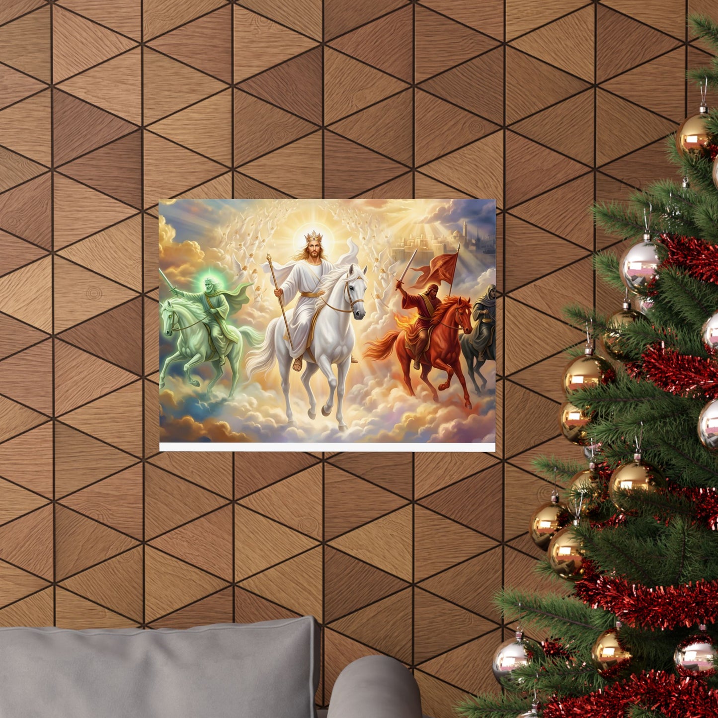 “Behold, A Pale Horse - The Four Horsemen” - Poster