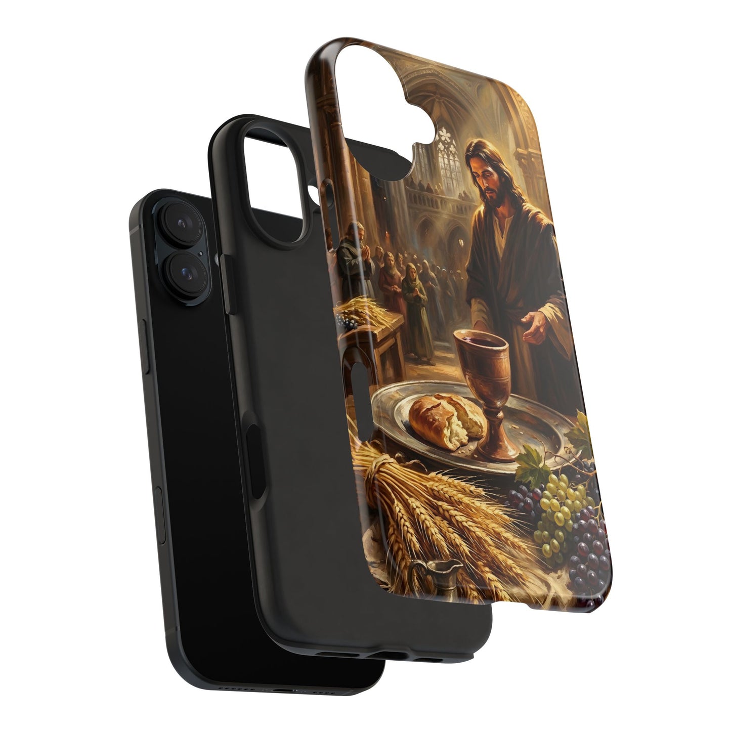 “The Harvest of Faith - Communion Still Life” - Phone Case