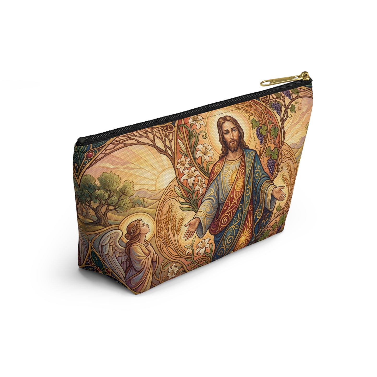 “New Mercies Every Morning - Golden Dawn of Hope” - Accessory Pouch
