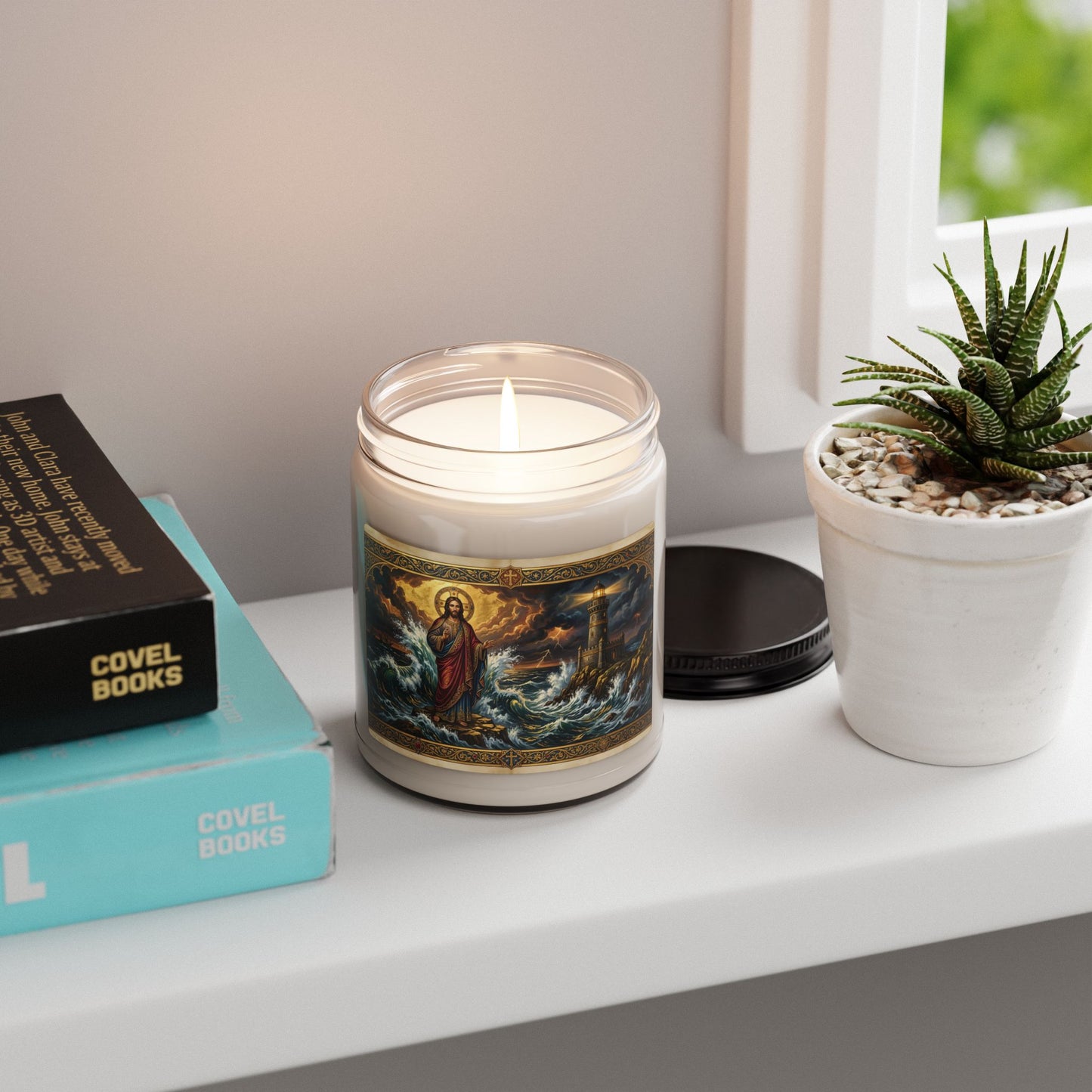 “Steadfast Hope - Lighthouse in the Storm” - Scented Candle