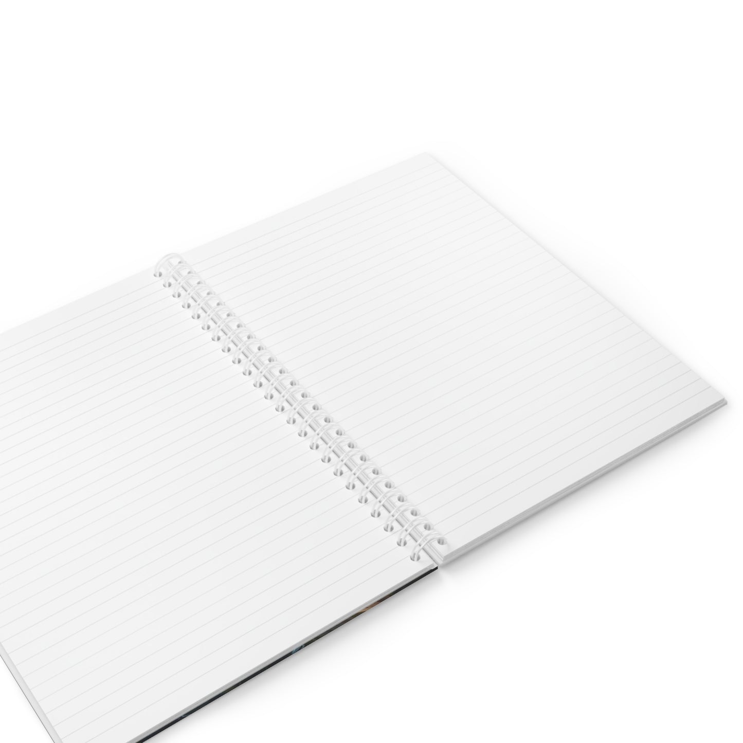 “Soaring Like Eagles - Hope in the Lord Over Mountains” - Spiral Notebook