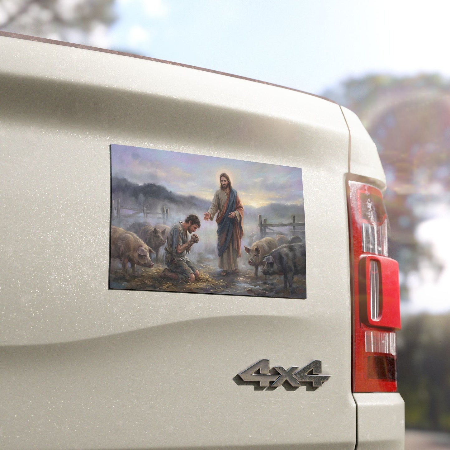 “Turning Point - The Prodigal Son's Repentance” - Car Magnet