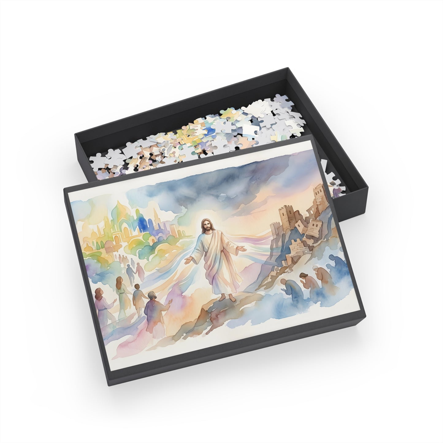 “Pride's Downfall - Obadiah's Prophecy” - Jigsaw Puzzle