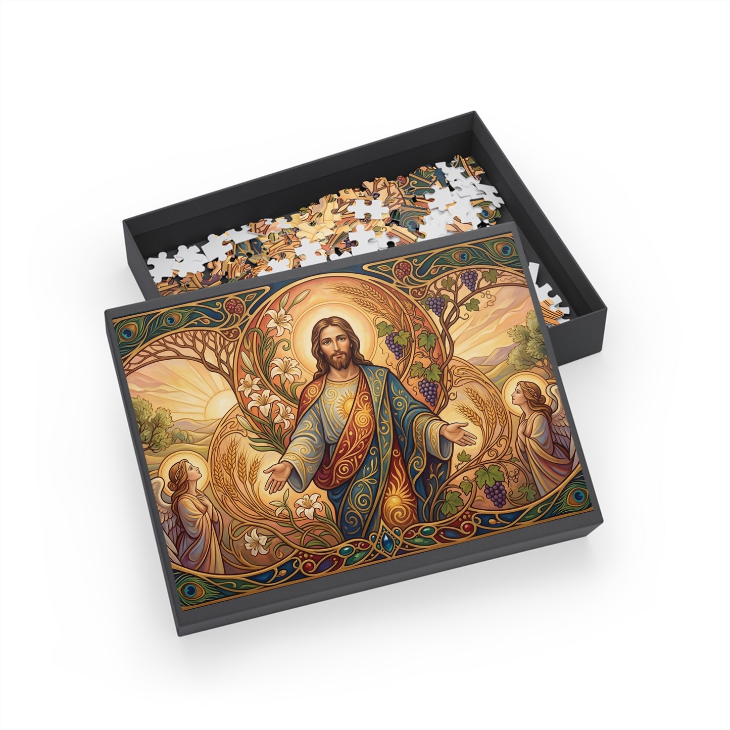 “New Mercies Every Morning - Golden Dawn of Hope” - Jigsaw Puzzle