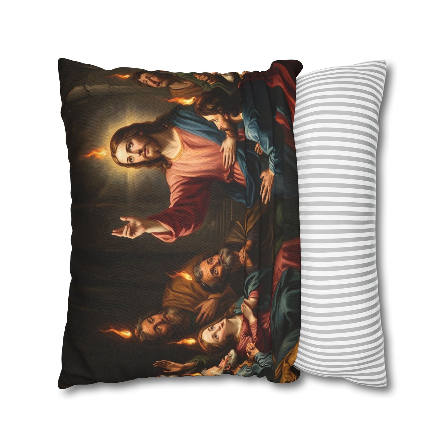 “Tongues of Fire - The Pentecost Outpouring” - Pillowcase