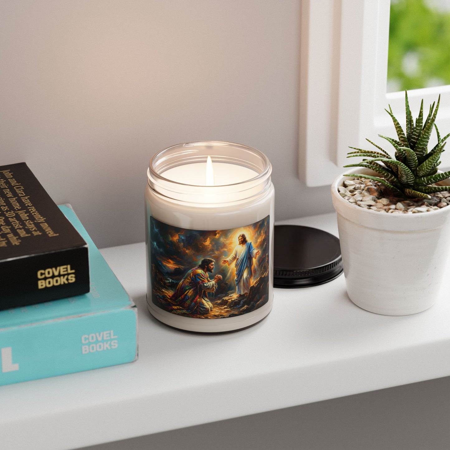 “Coat of Many Colors - Joseph's Enduring Faith” - Scented Candle