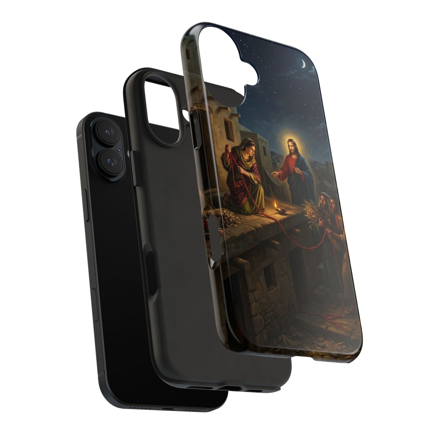 “Scarlet Cord - Rahab and the Spies” - Phone Case