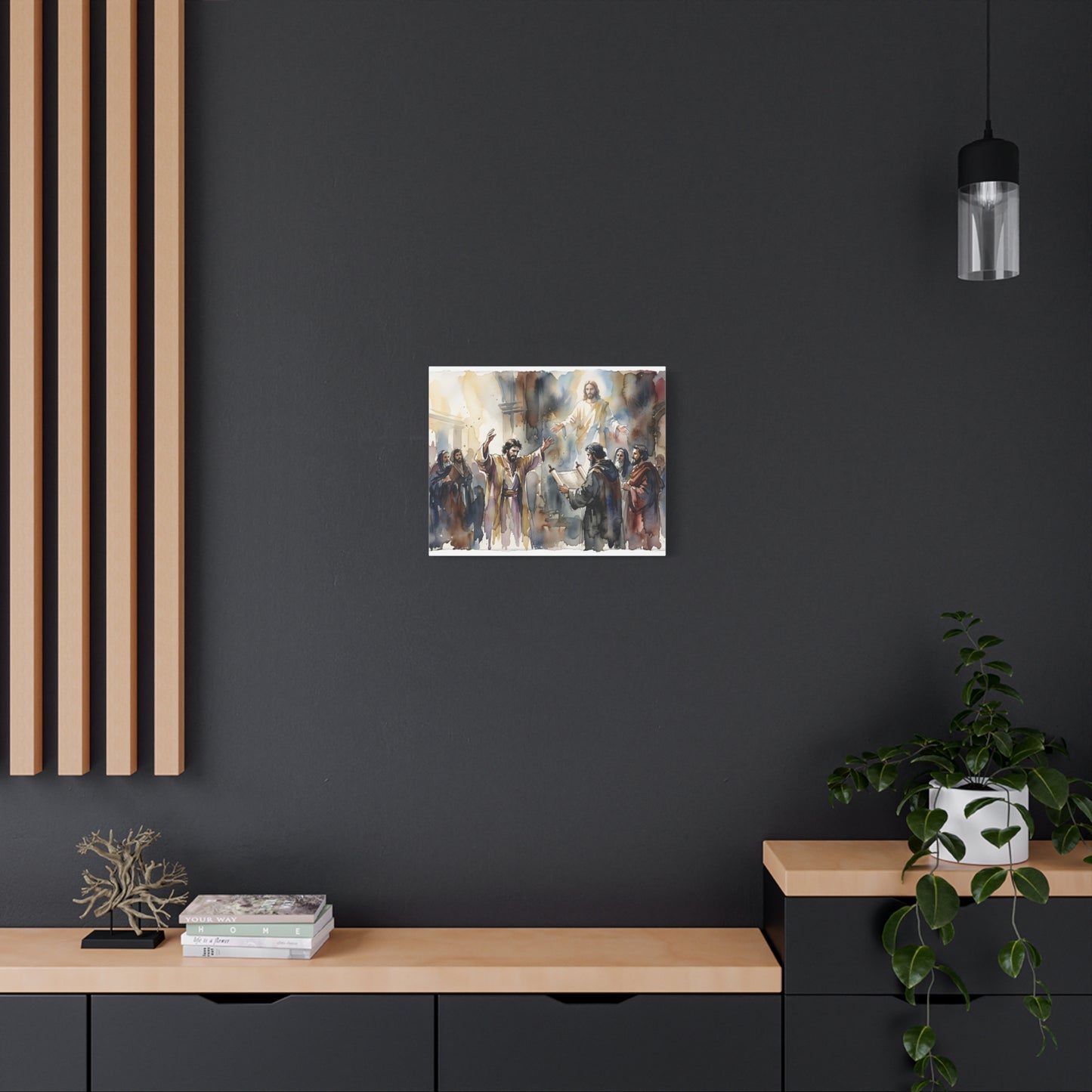 “Hearts Unveiled - Josiah's Repentance” - Canvas Art