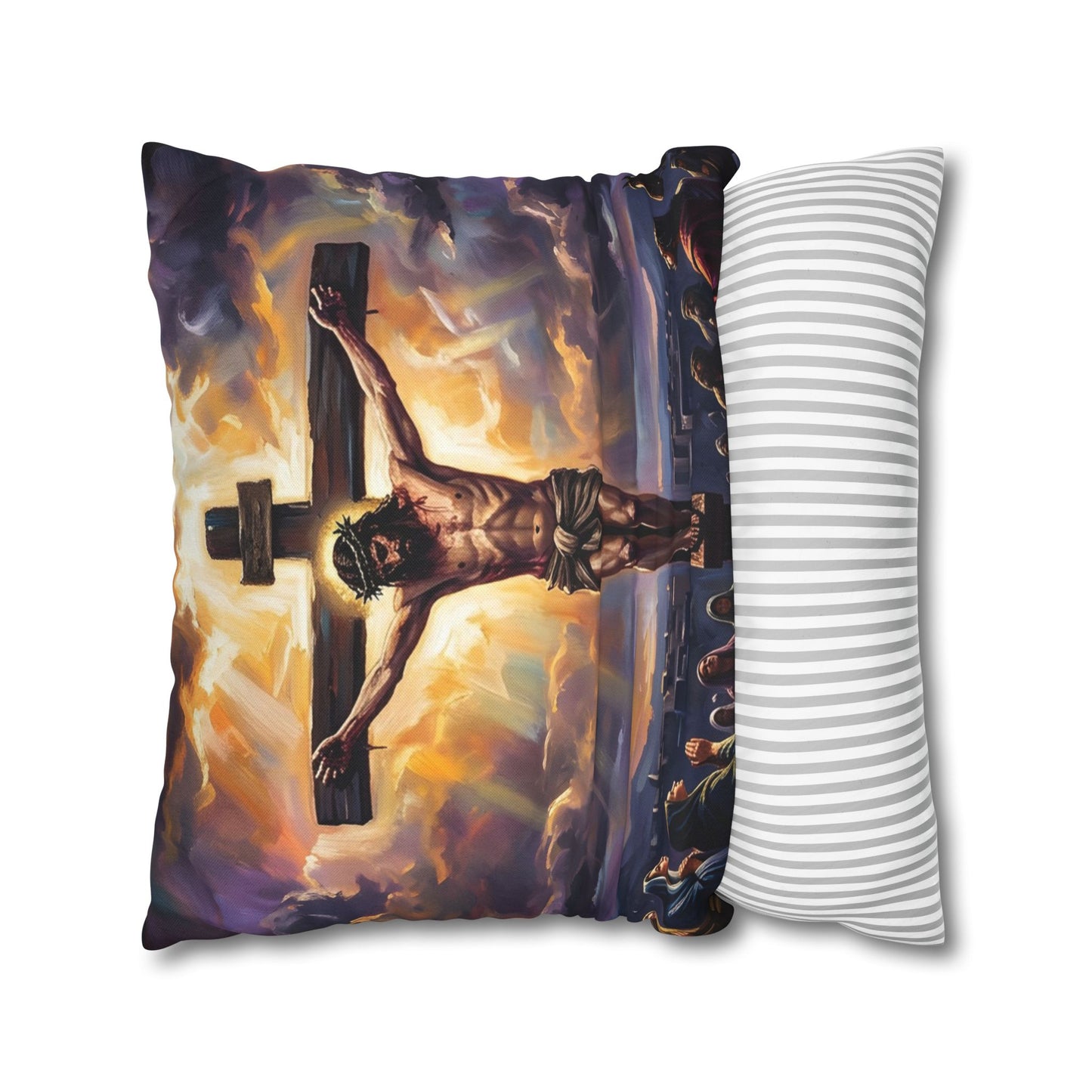 “It Is Finished - The Crucifixion at Calvary” - Pillowcase