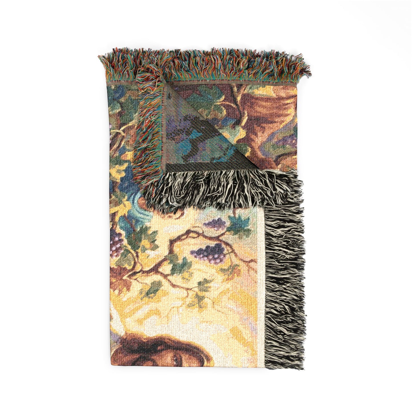 “I Am the True Vine - Abide in My Love” - Woven Blanket