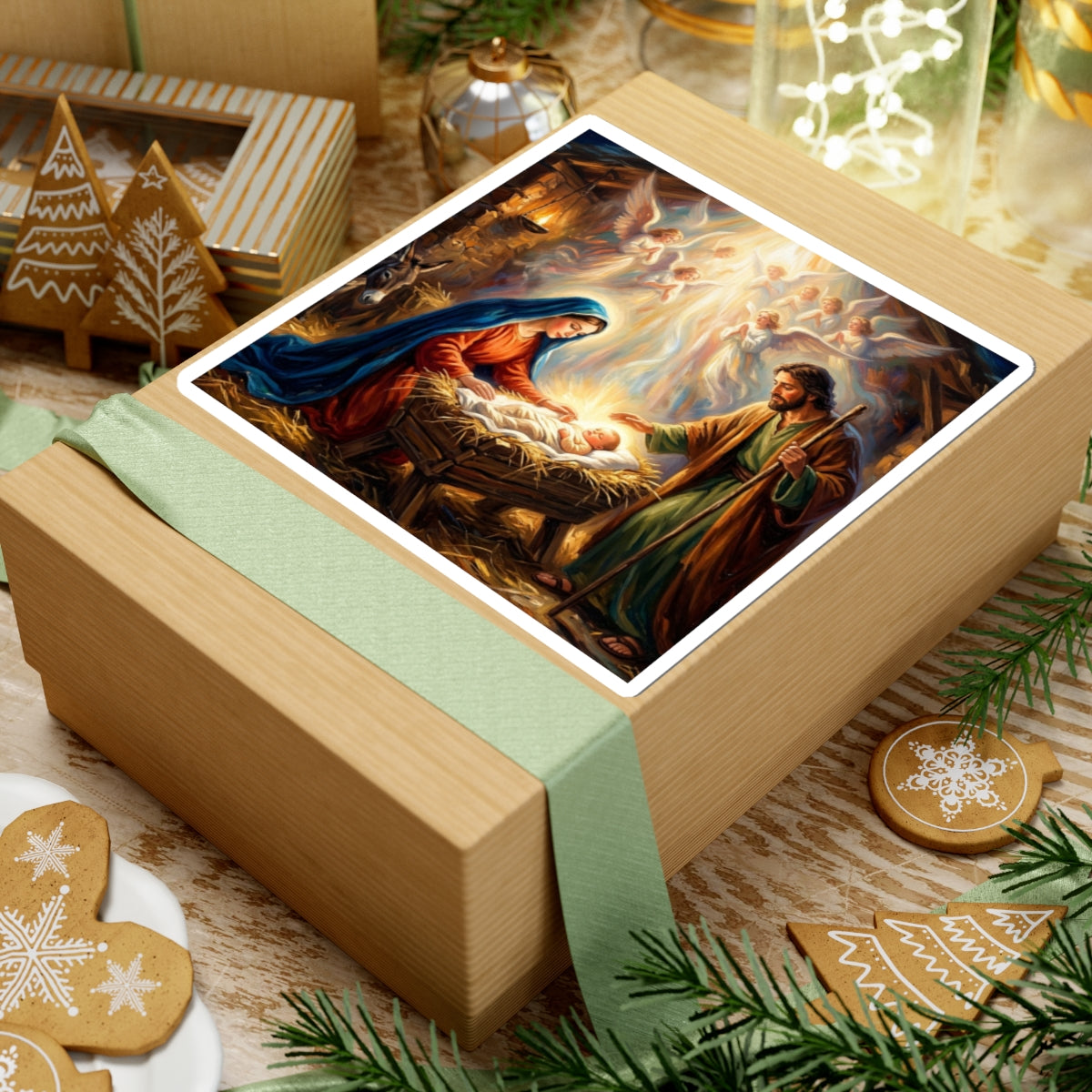 “Glory to God - The Nativity at Bethlehem” - Sticker