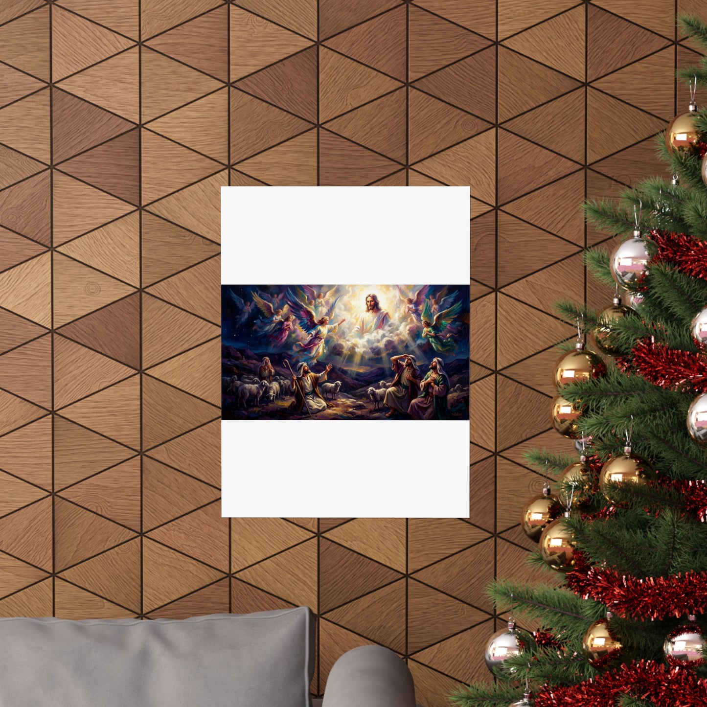 “Hark the Herald - Angels Announce the Savior” - Poster