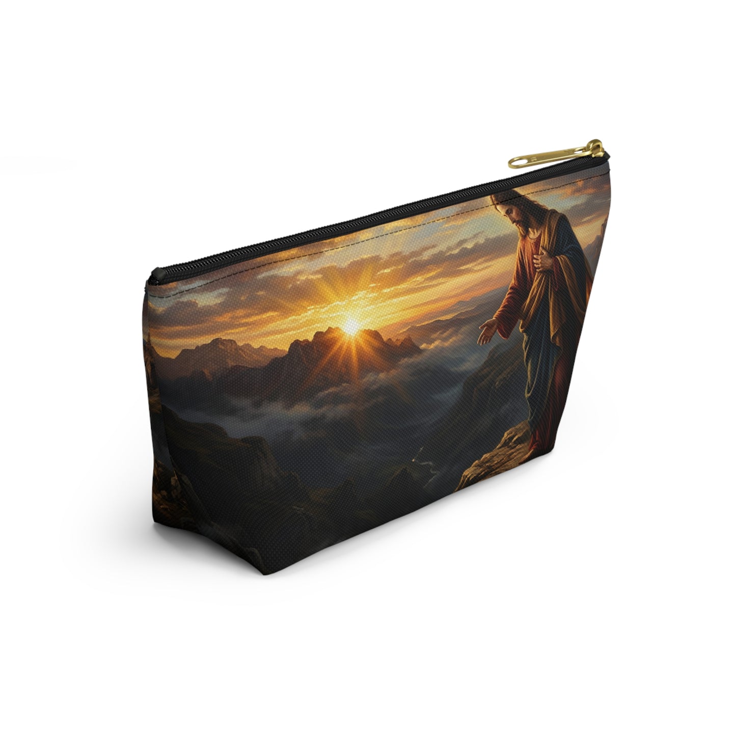 “Joy Comes in the Morning - Sunrise Over Dark Valley” - Accessory Pouch