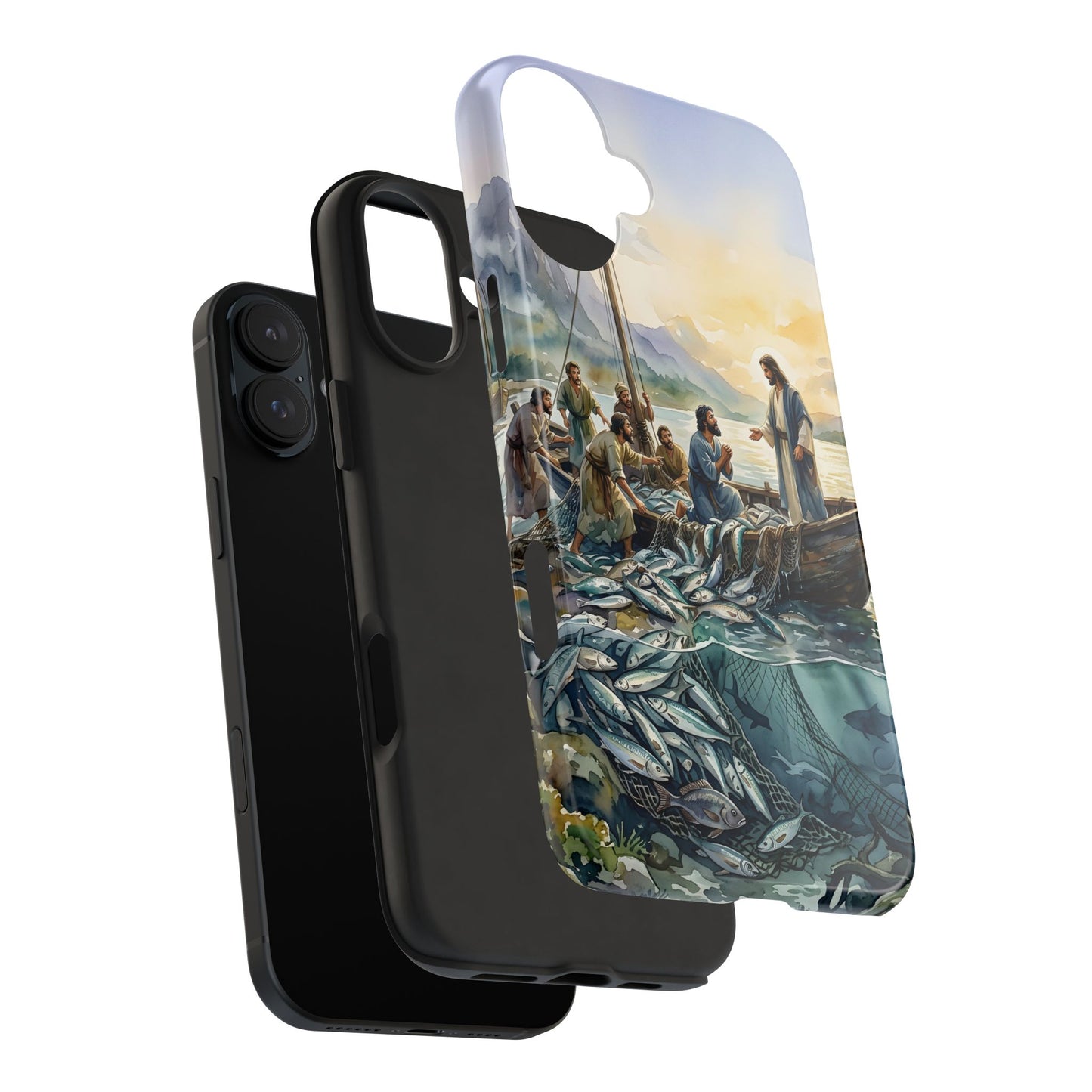 “Cast Your Nets - The Miraculous Catch” - Phone Case