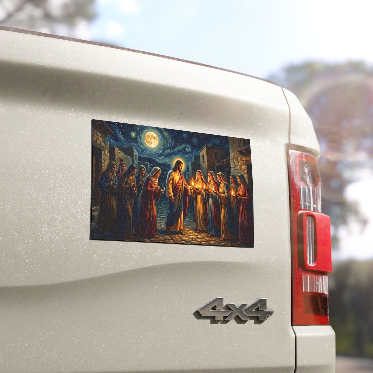 “Be Ready - Ten Virgins in Midnight Darkness” - Car Magnet
