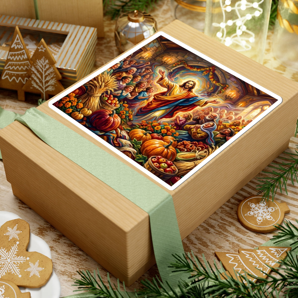 “Bountiful Blessings - A Harvest of Thanksgiving” - Sticker