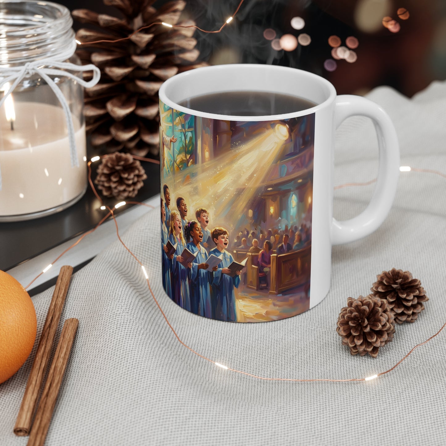 “Make a Joyful Noise - Children Sing Praise” - Coffee Mug