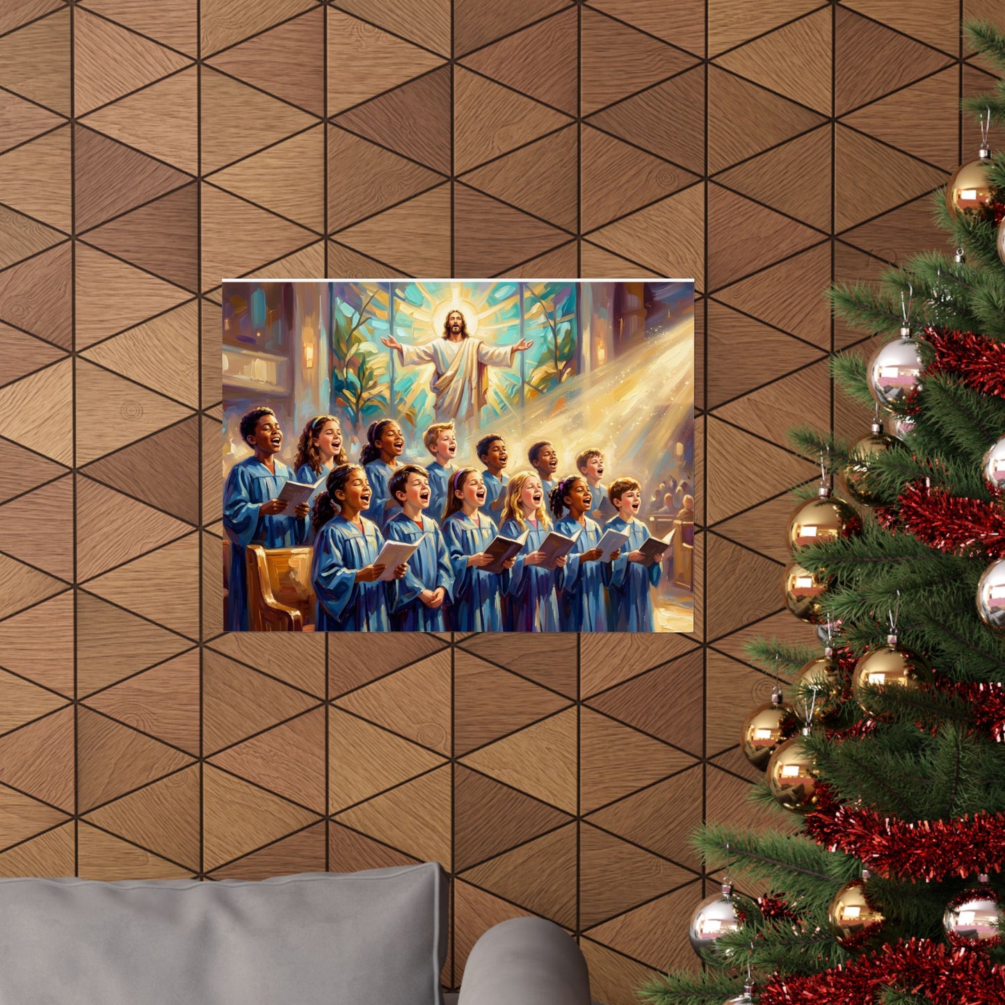 “Make a Joyful Noise - Children Sing Praise” - Poster