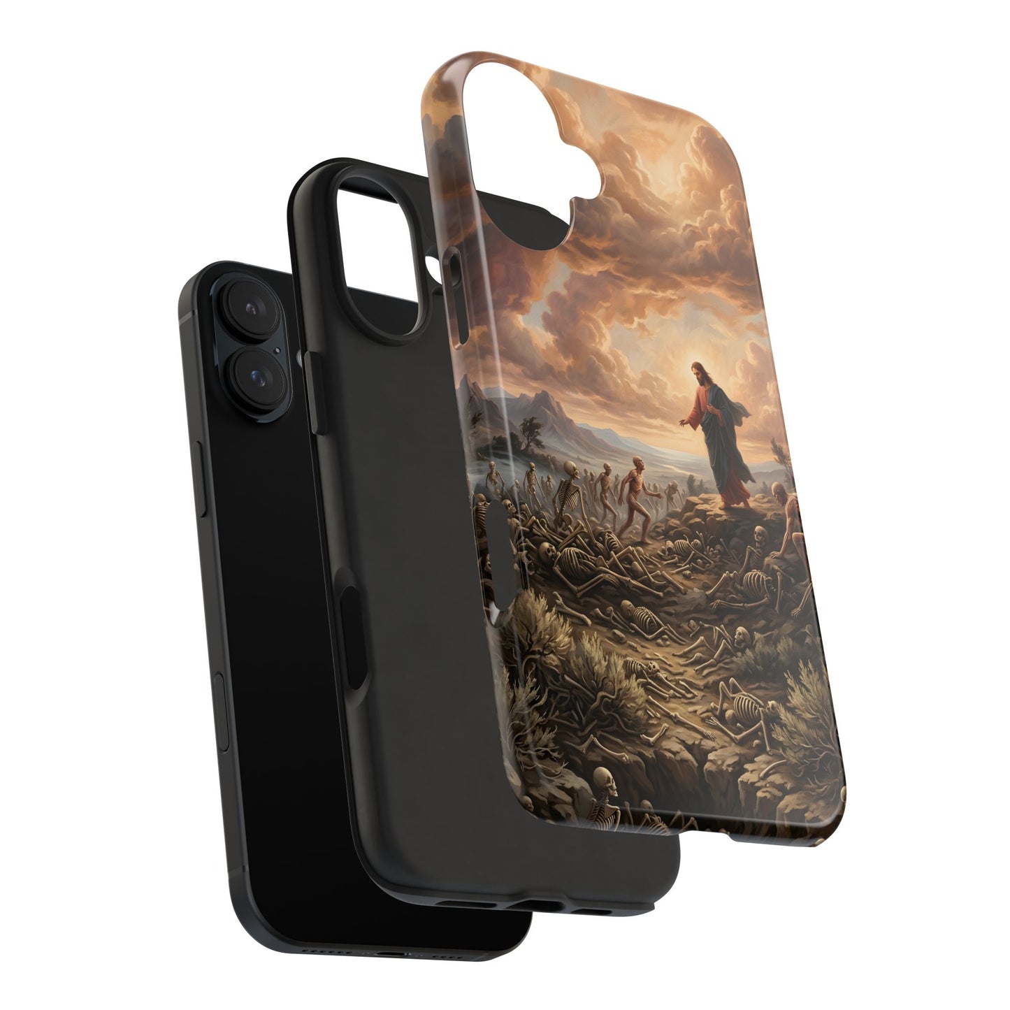 “Valley of Dry Bones - Ezekiel 37 Resurrection” - Phone Case