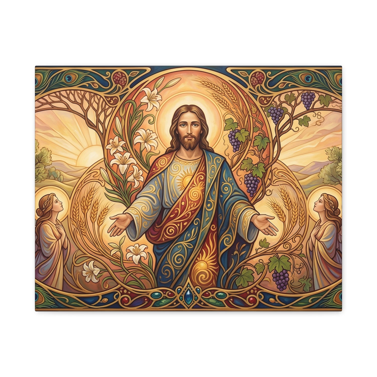 New Mercies Every Morning - Golden Dawn of Hope - Canvas Art