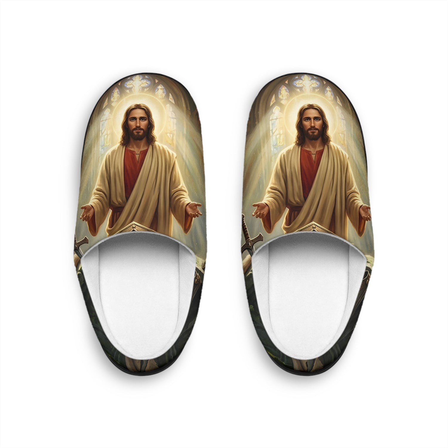 Indoor Slippers - Stand Firm - The Armor of God