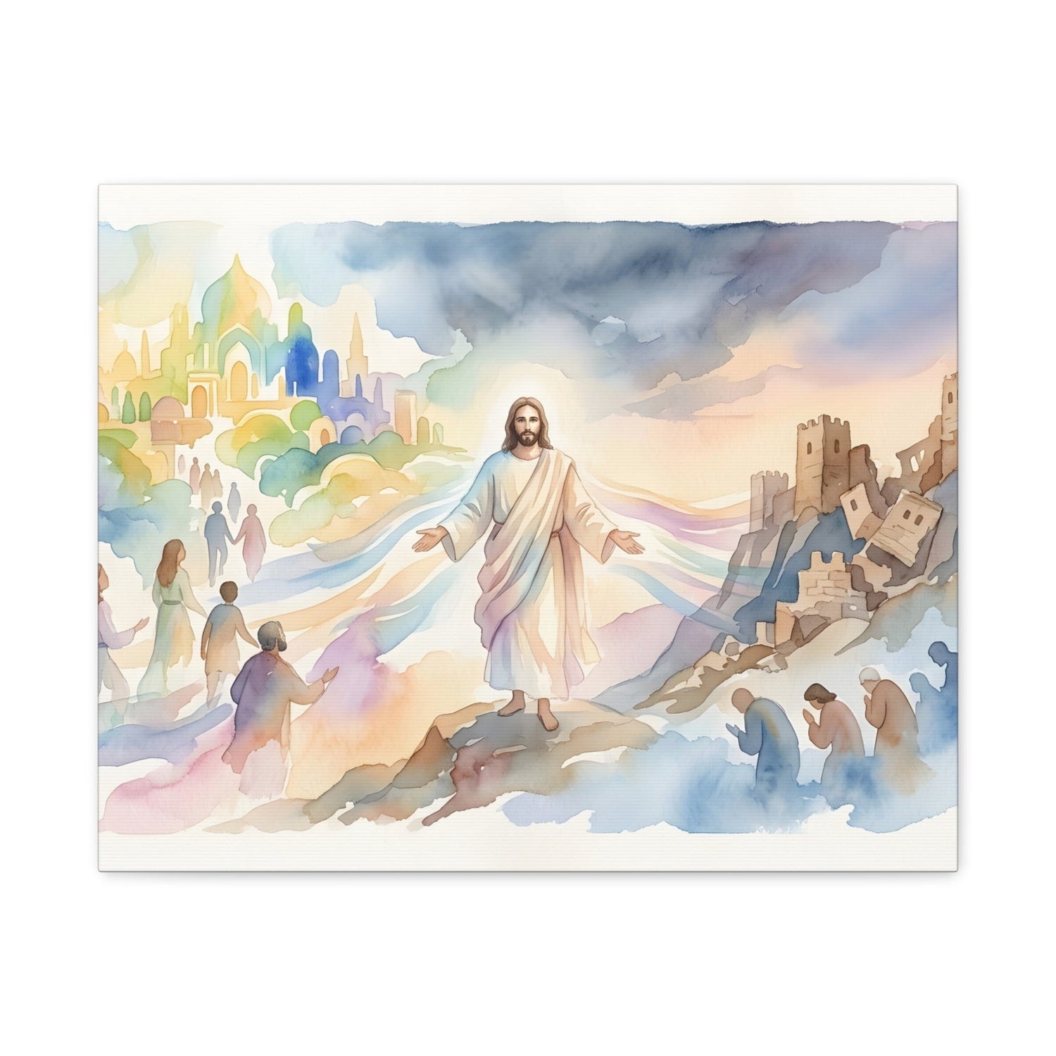 Pride's Downfall - Obadiah's Prophecy - Canvas Art