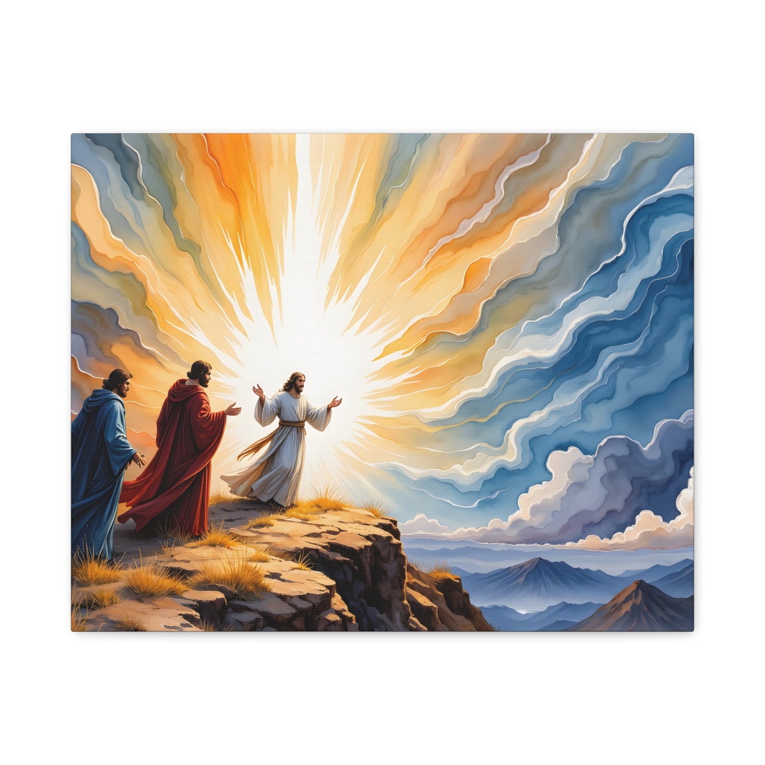 Glorious Light - The Transfiguration of Christ - Canvas Art