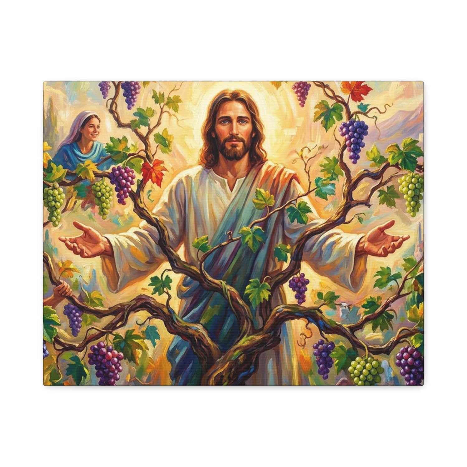 I Am the True Vine - Abide in My Love - Canvas Art