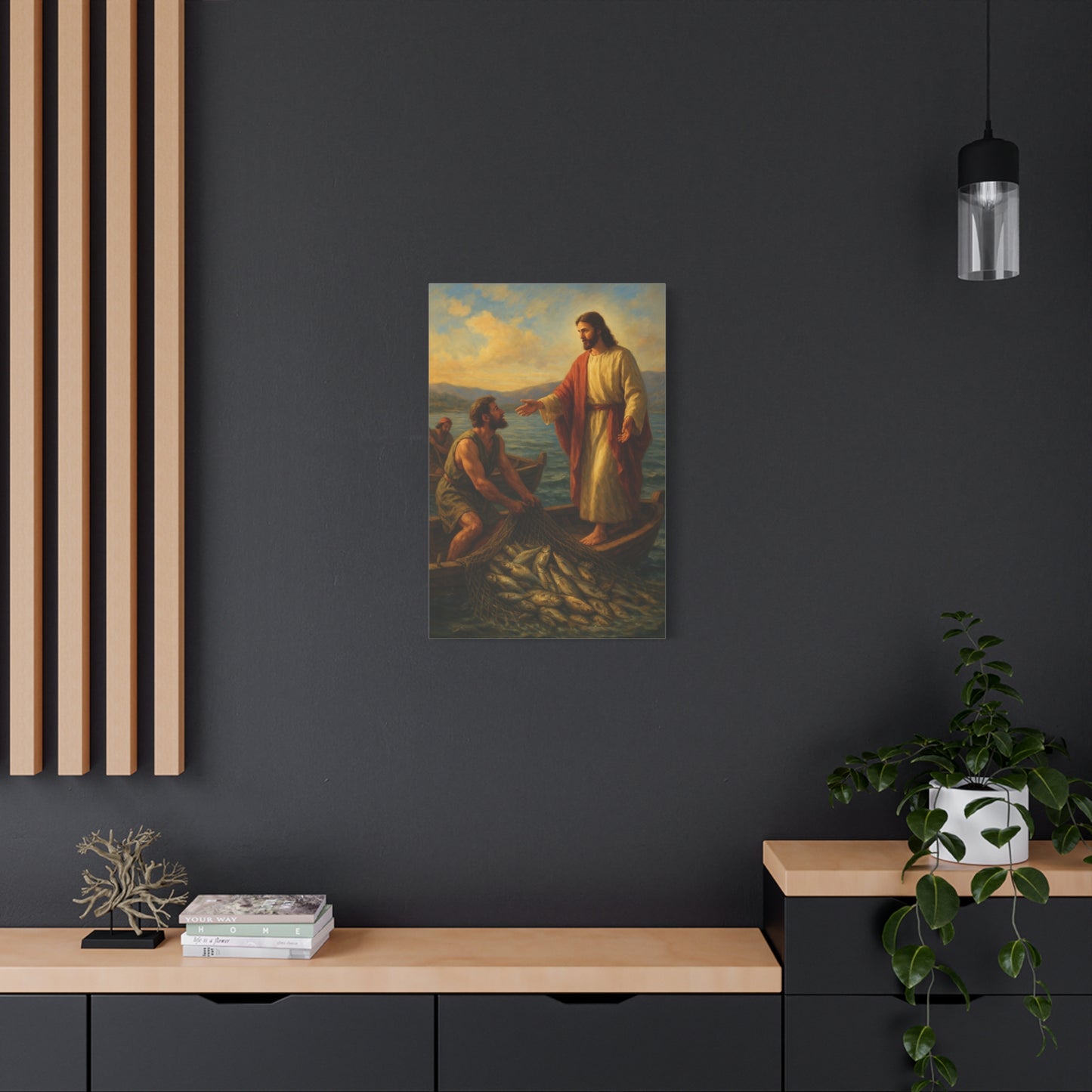 “The Miraculous Catch – Calling of the First Disciples” - Canvas Art
