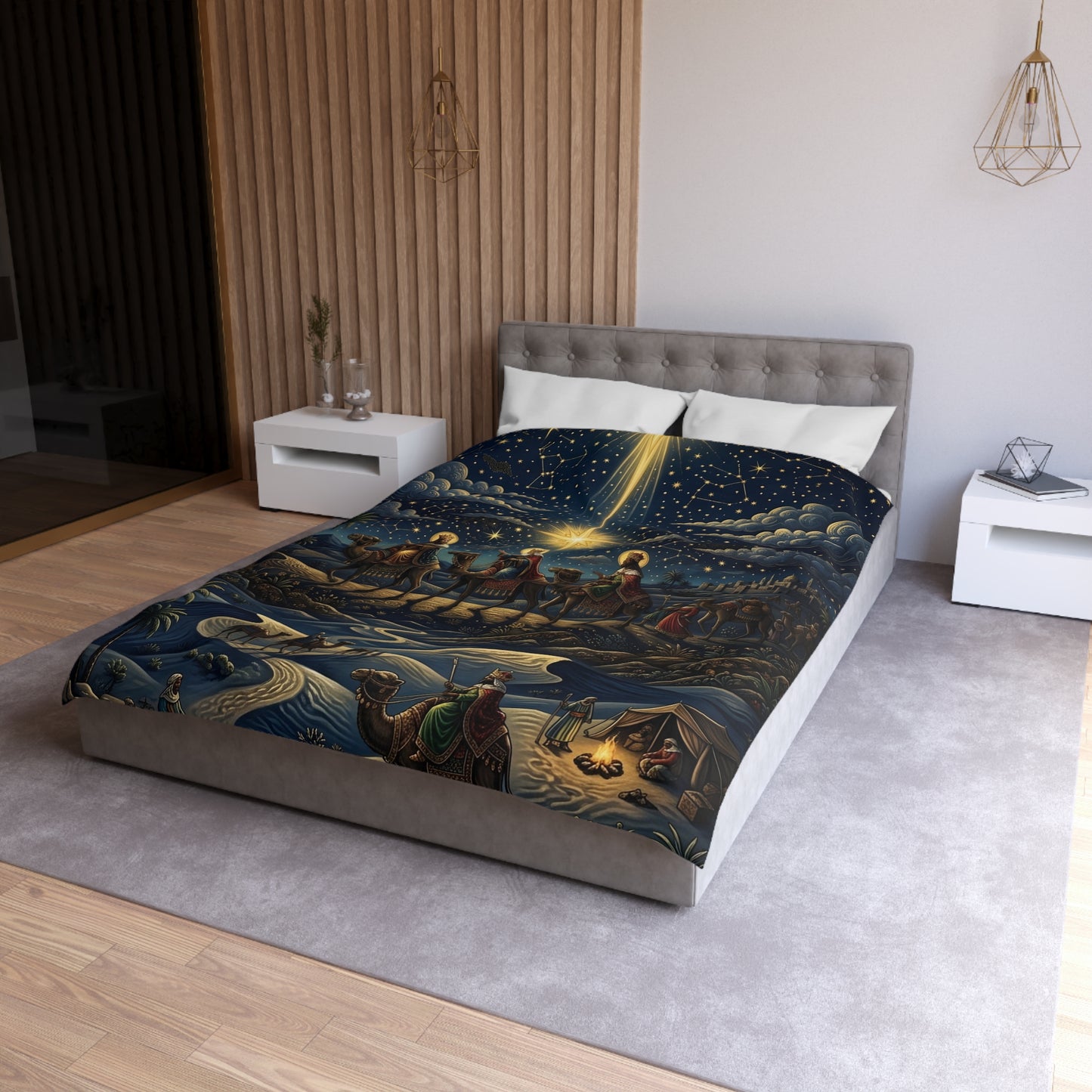 “Star of Wonder - Journey of the Magi” - Duvet Cover