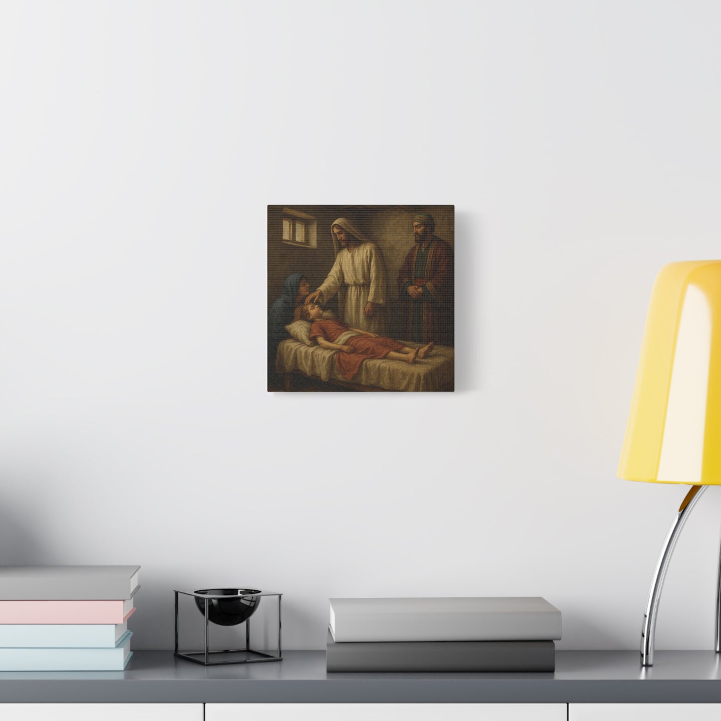 “The Healing Word – Jesus Restores the Nobleman’s Son” - Canvas Art