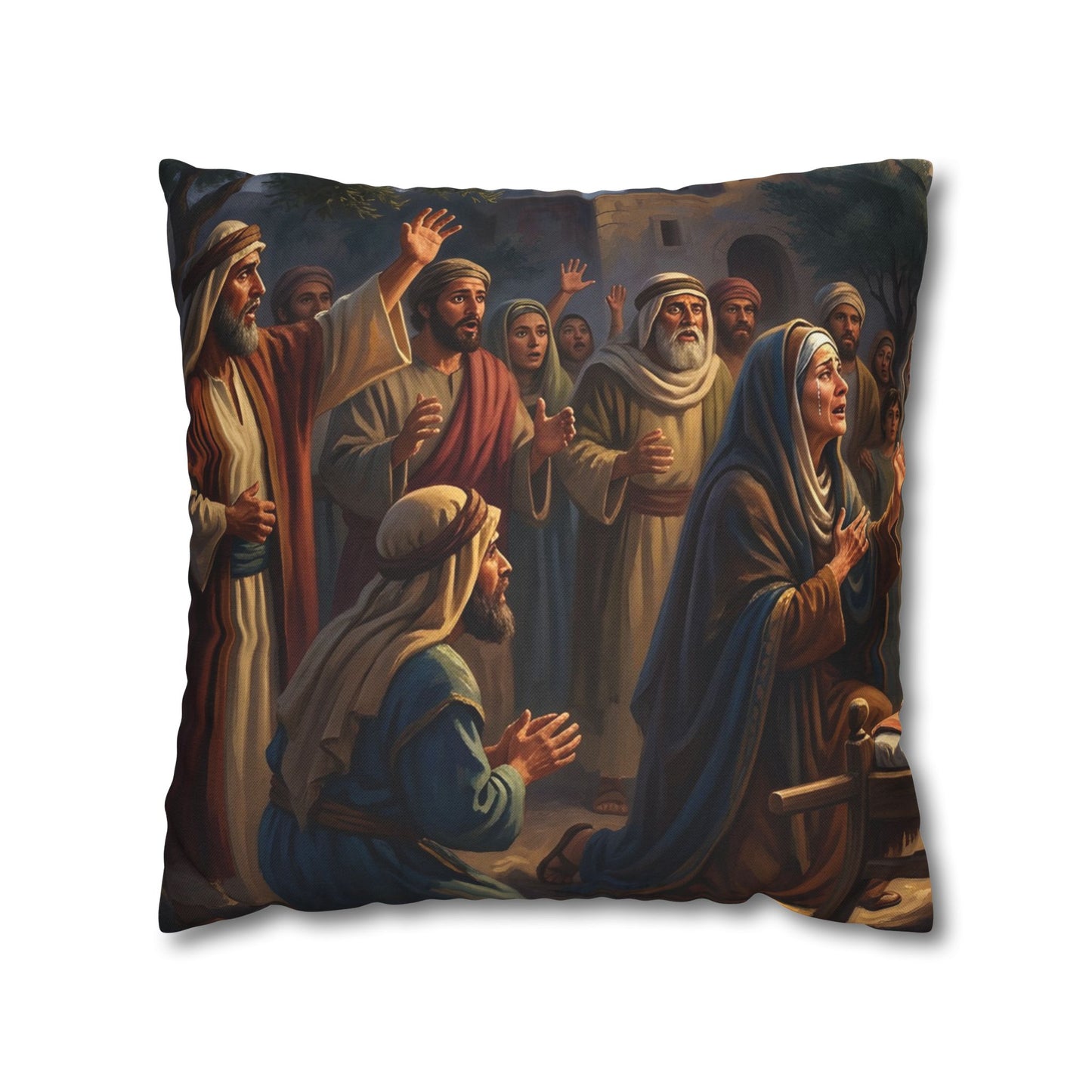 “Arise, Young Man - Resurrection at Nain” - Pillowcase