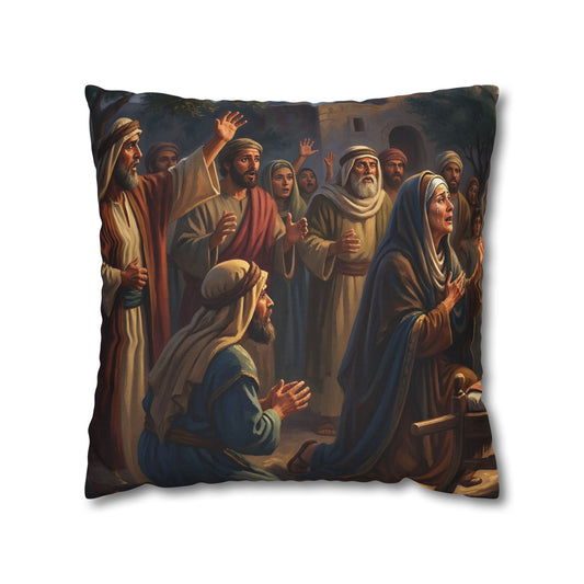 “Arise, Young Man - Resurrection at Nain” - Pillowcase